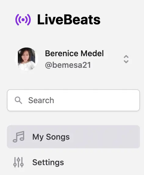 Animation of the active tab highlight following the user between pages