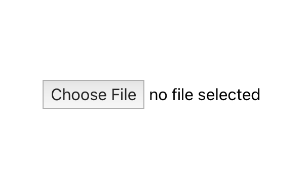 File selection prompt display
